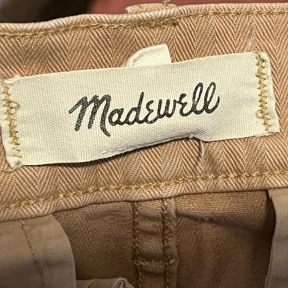 Madewell The Garment-Dyed '90s Straight Cargo Pant in Sand Dune Women's 29 - Picture 14 of 16